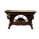 Louis Philippe console in teak from the 1950s - Indonesian craftsmanship.
