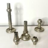 Set of 3 Stoff Candleholders 12 pieces