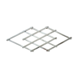 Expandable silver plated trivet