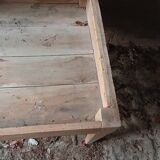 Old pine slope desk