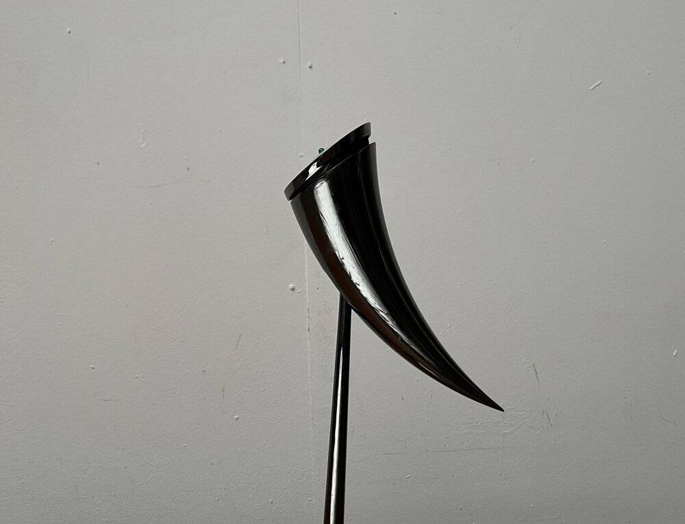 Postmodern table lamp model Ara by Philippe Starck for Flos, 1980s.