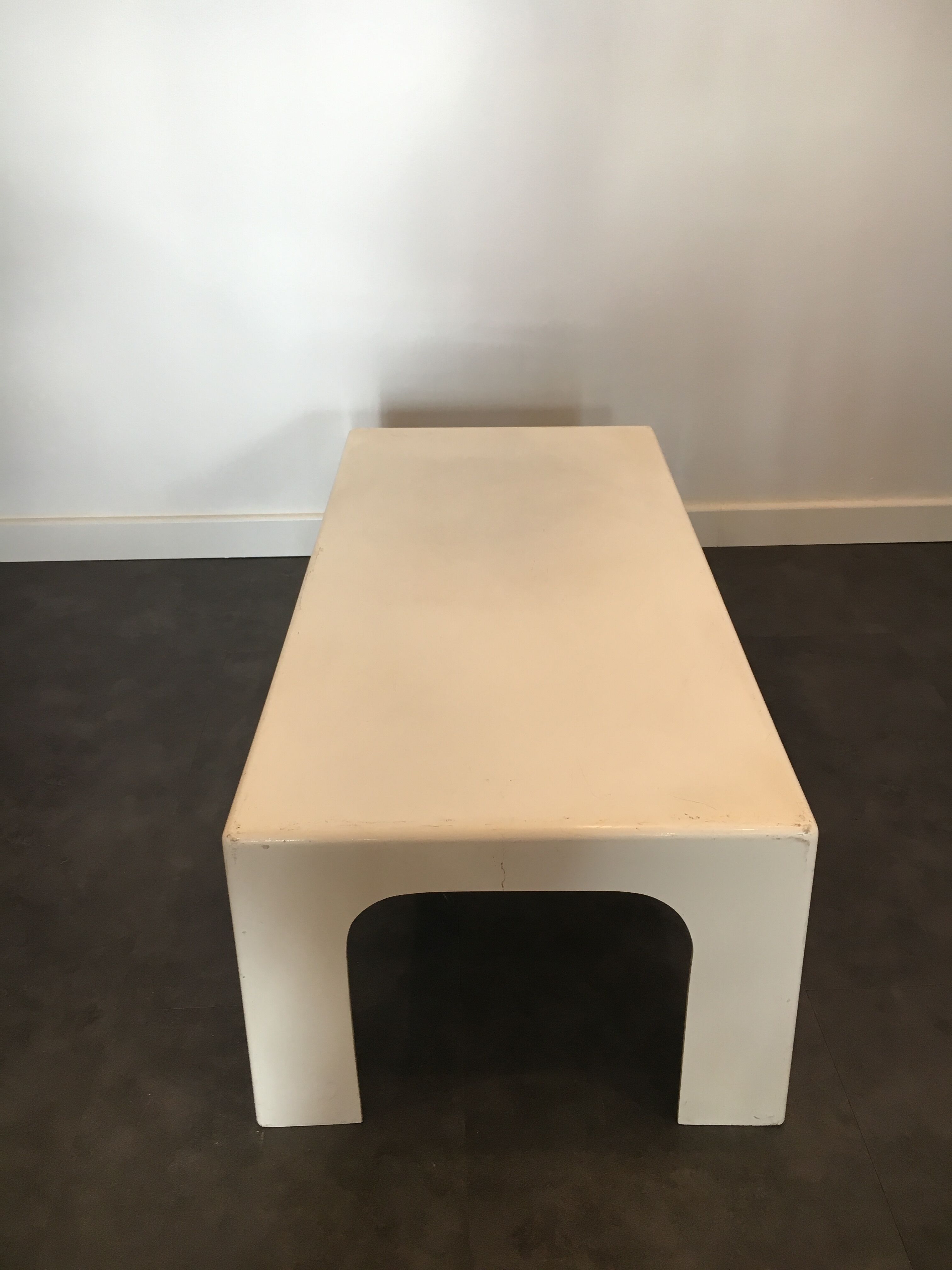 Fiber coffee table edited by Paulus in the 1970's