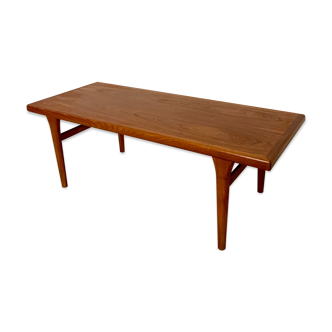 Johannes Andersen teak coffee table, danish midcentury 1969s