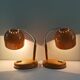 Pair of Italian desk lamps, 70s