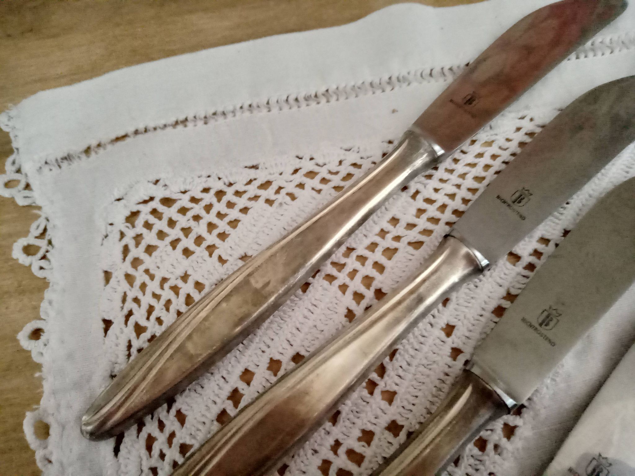 24-piece vintage silver-plated housewife 100 Bader Tafelbestecke Pforzheim