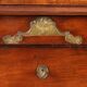 Ancient Empire commode in walnut and bronze, Italy, 19th century.