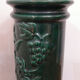 Column plant in green faience, mid twentieth