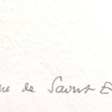 Lithograph The Little Prince and the Fox