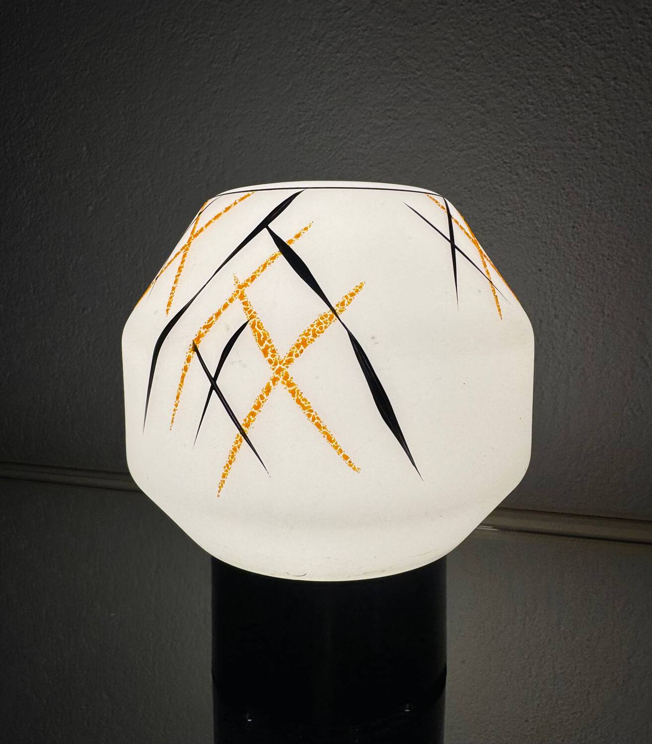 Bakelite opaline lamp from the 60s