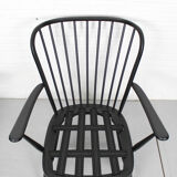 Canapé-lit modèle '355' et 2 fauteuils windsor, Lucian Ercolani pour Ercol