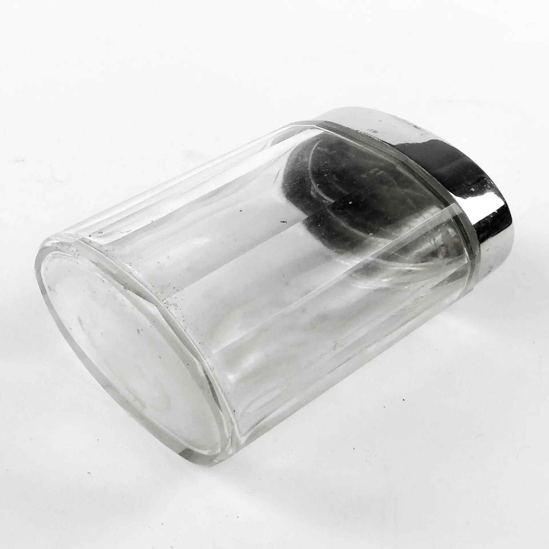 Art Deco perfume bottle, crystal, France, 1930s
