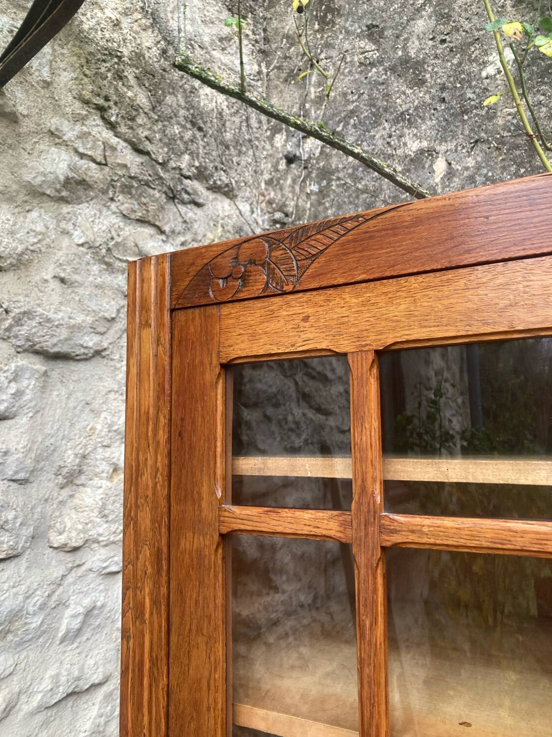Armoire vitrée art déco