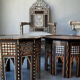 Pair of Syrian armchairs