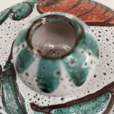 Large glazed and coloured ceramic soup tureen - Vallauris