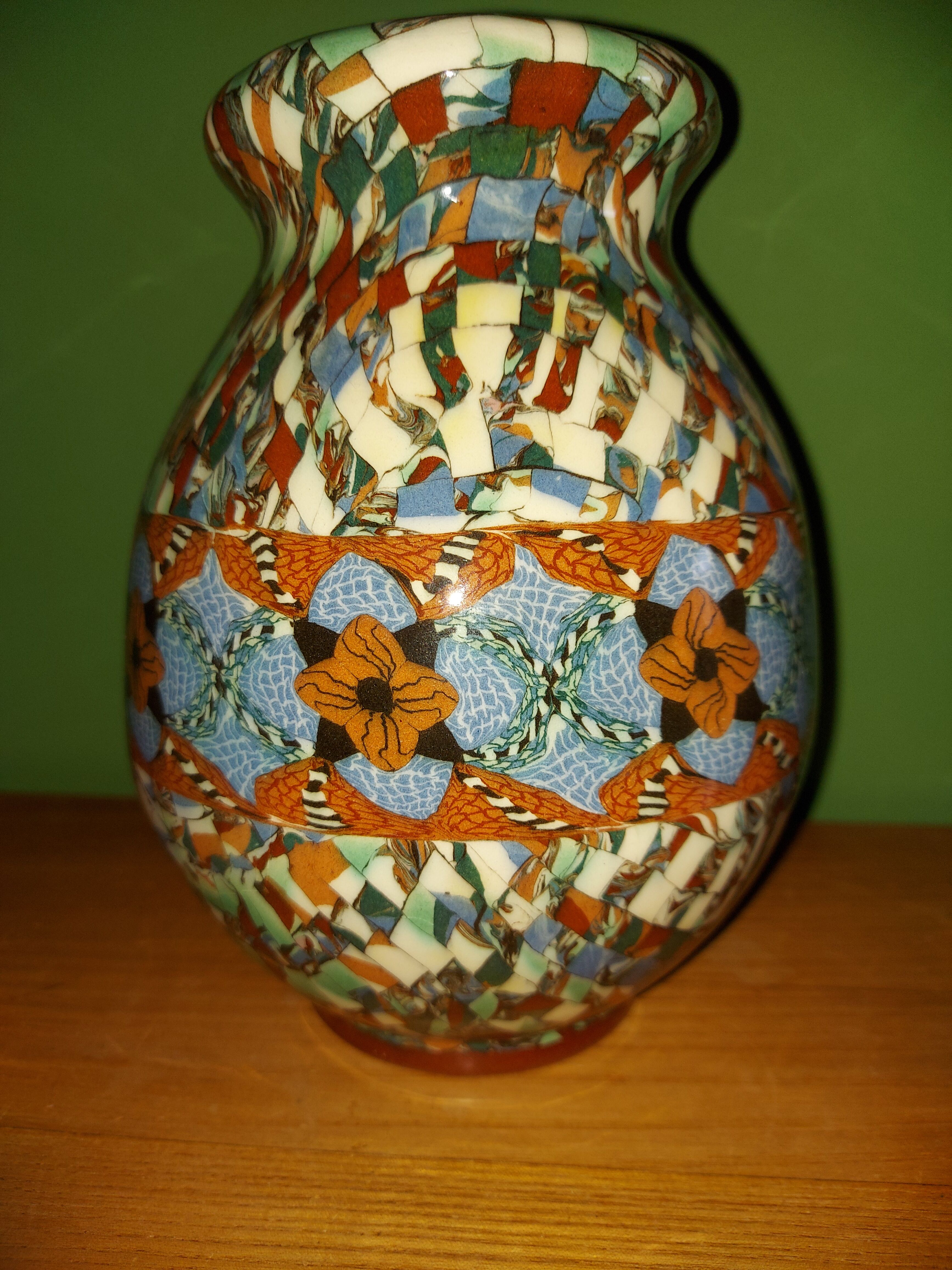 Vallauris Jean Gerbino ceramic vase