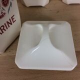 Set of 6 Old Ceramic Spice Pots Badonviller