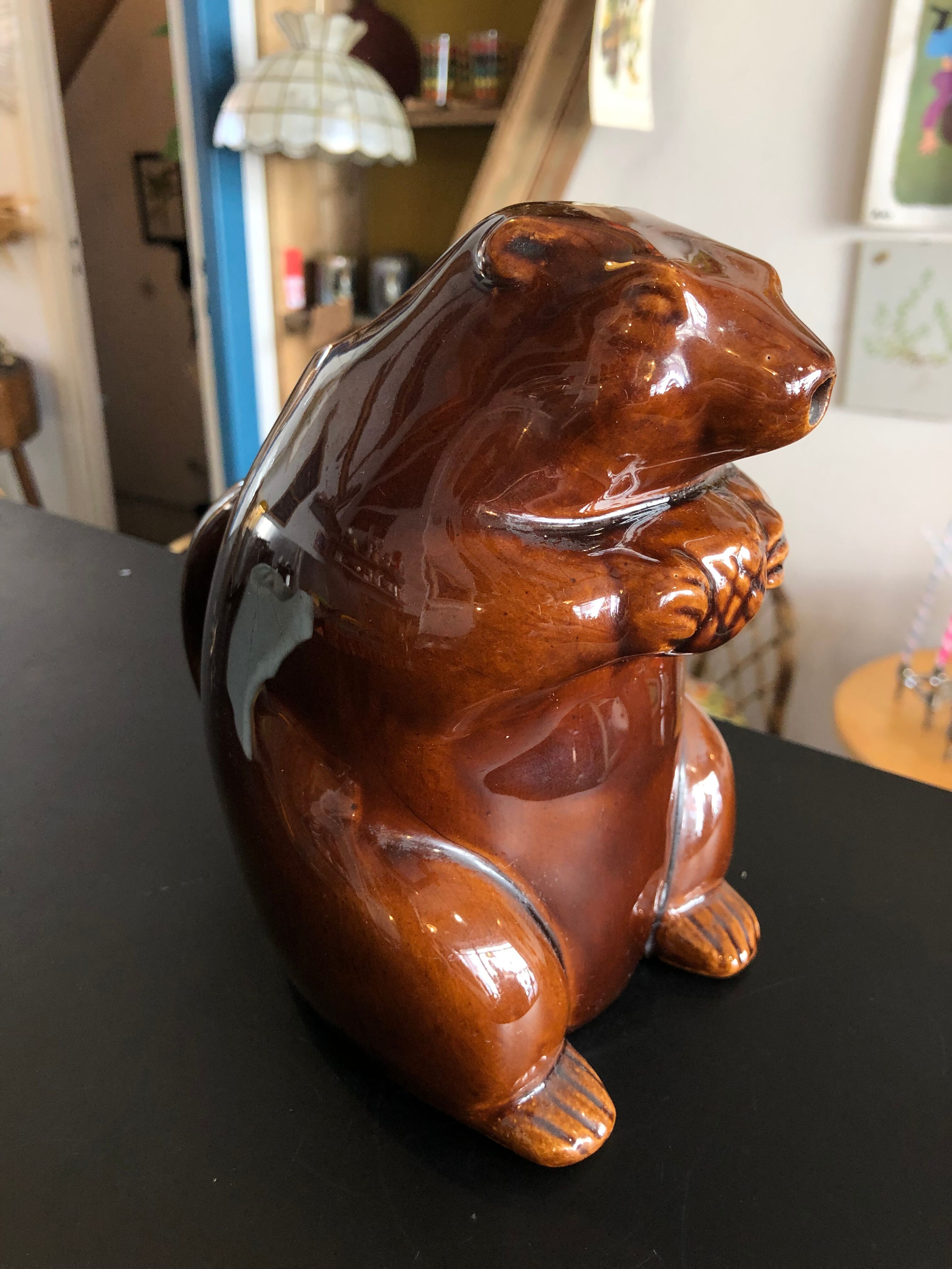 Pichet marmotte vintage