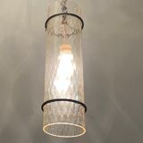 Italien fer forgé murano lampe pendentif lumière