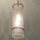 Italian wrought iron murano lamp light pendant