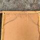 Vintage mirror in bamboo and rattan 65 x 59cm