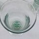 Service of 5 blown glass stemmed glasses
