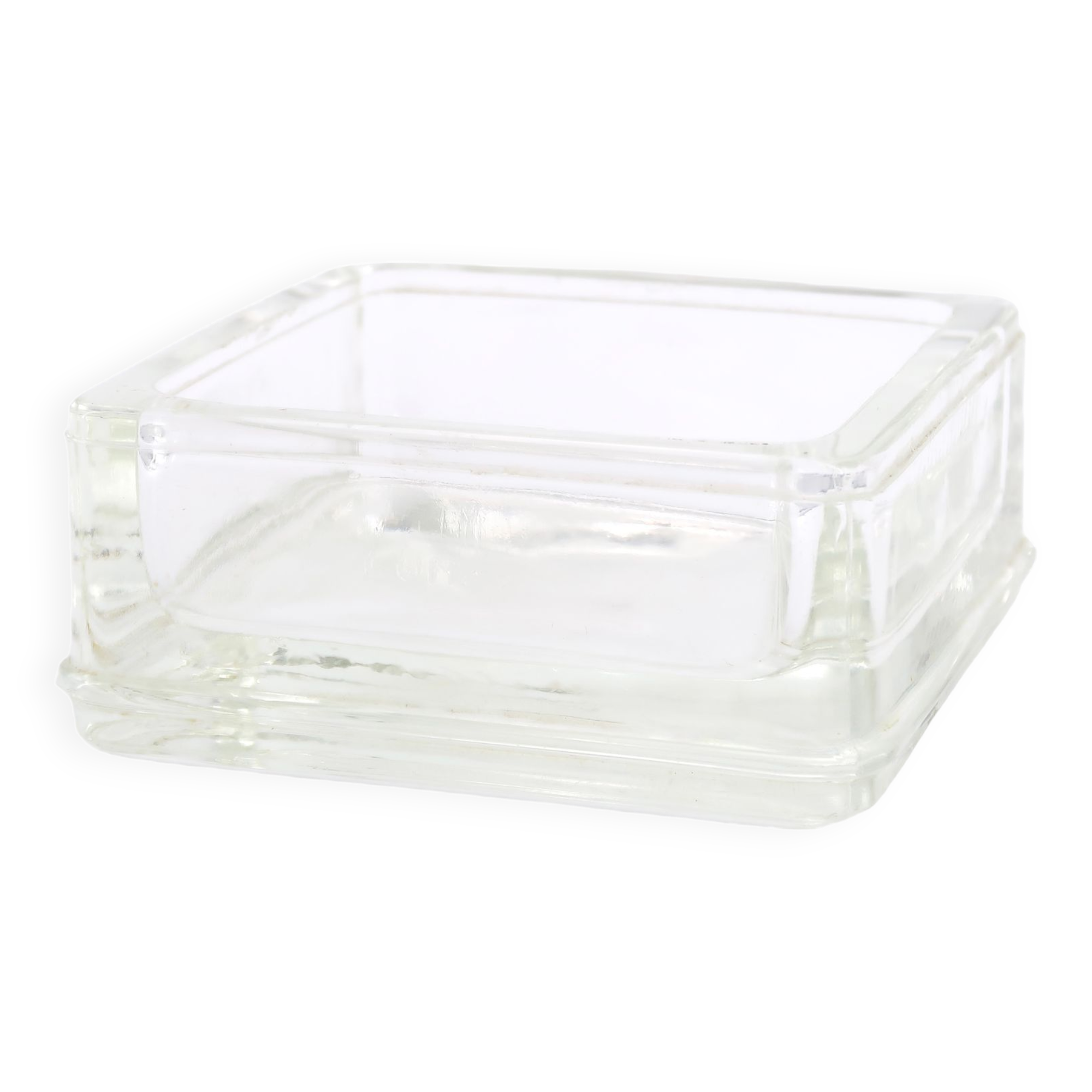 Empty ashtray pocket Lumax tempered glass, 50s