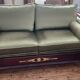 Banquette style Empire en acajou