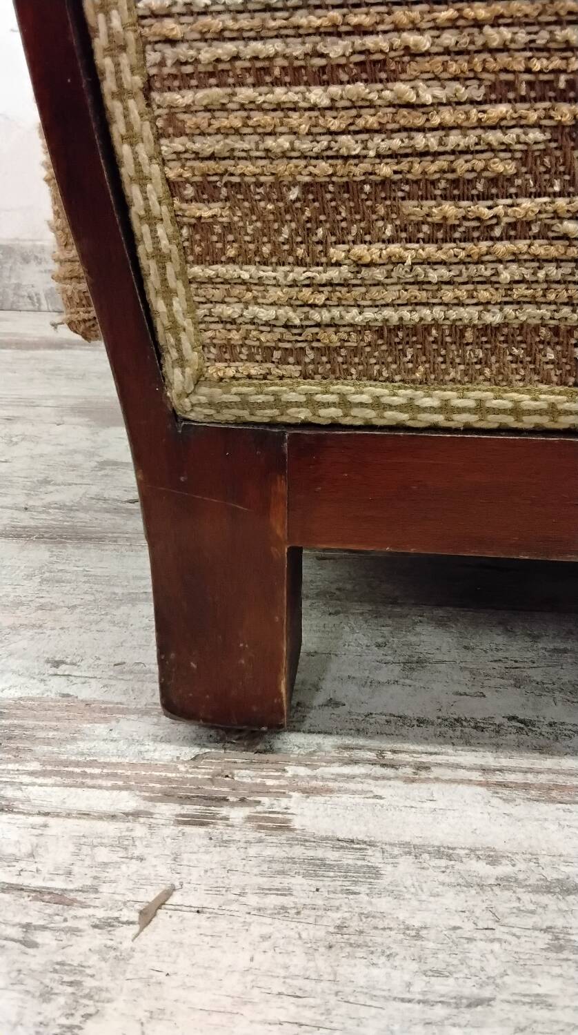 Art Deco reclining armchair with mf system Sint Étienne