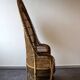 Vintage Emmanuelle de Kok armchair in wicker and bamboo 1970