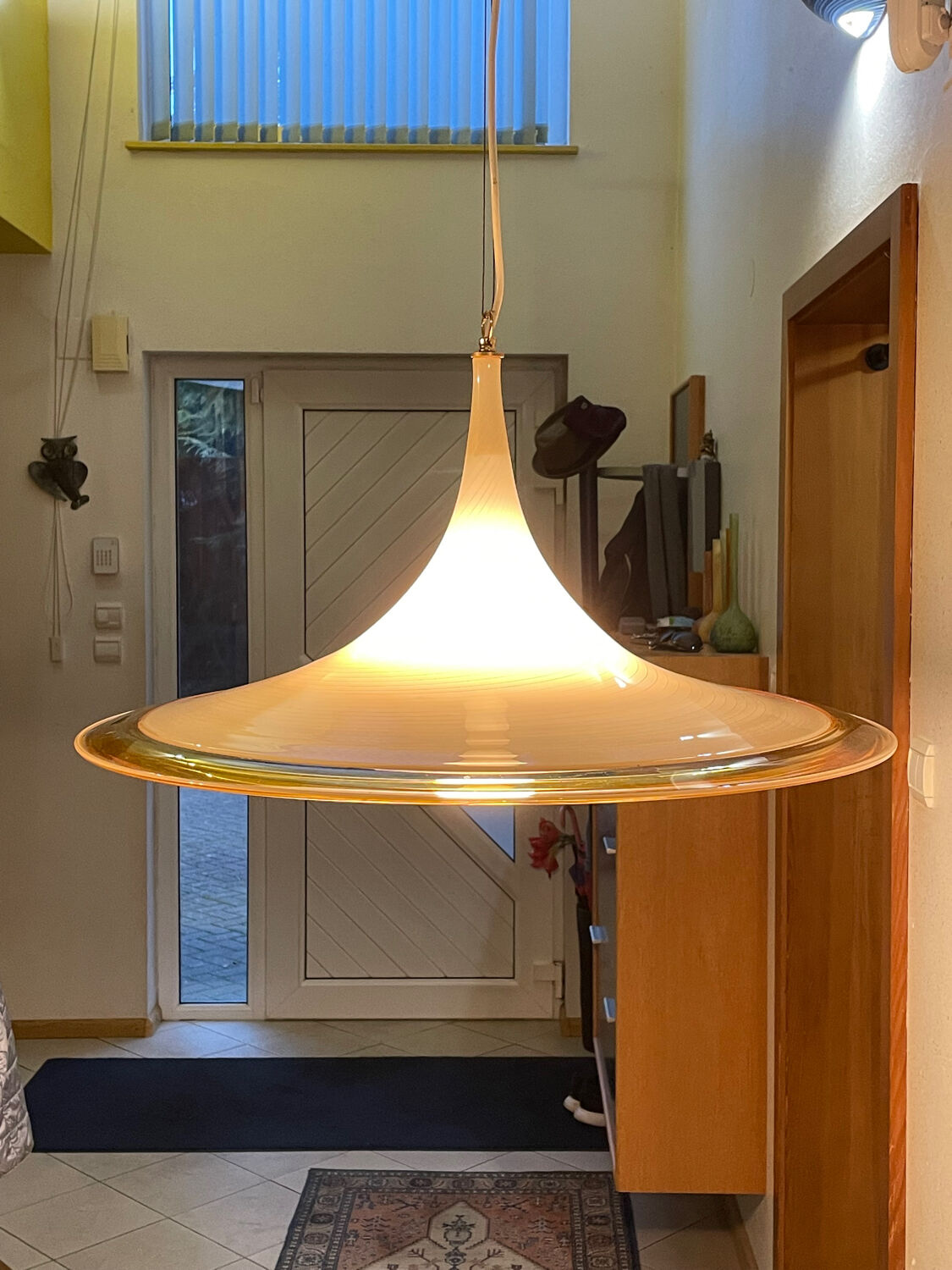 Suspension swirl filigree Murano