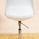 Chaise pivotante vintage pied tulipe orange