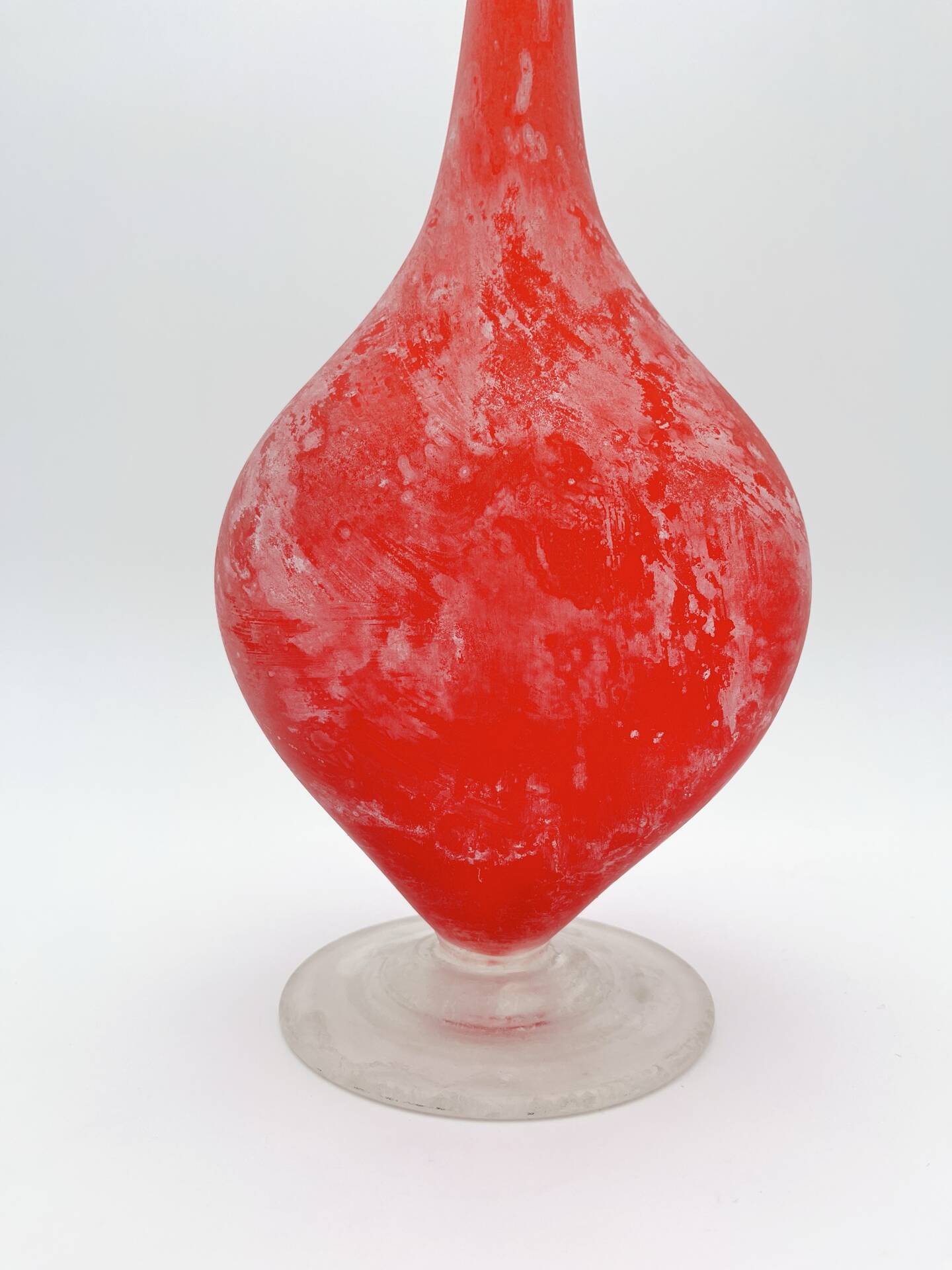 Monumental Vase 44cm - Signed Sandro Frattin - Scavo
