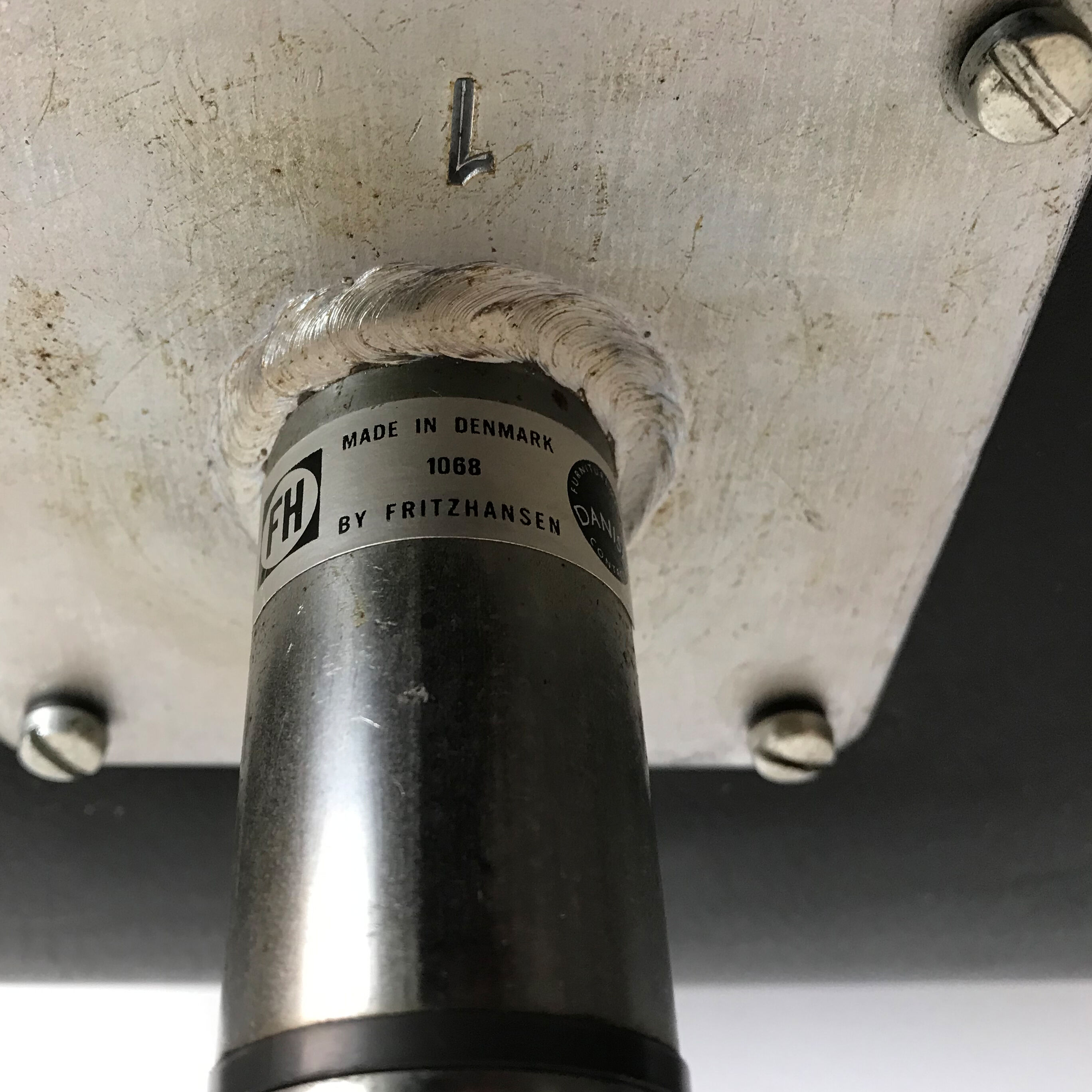 Scandinavian "Oxford" office chairs by Arne Jacobsen for Fritz Hansen, 1960s