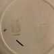 7 old Gien opaque porcelain dessert plates