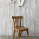 Set of 4 mismatched bistro chairs