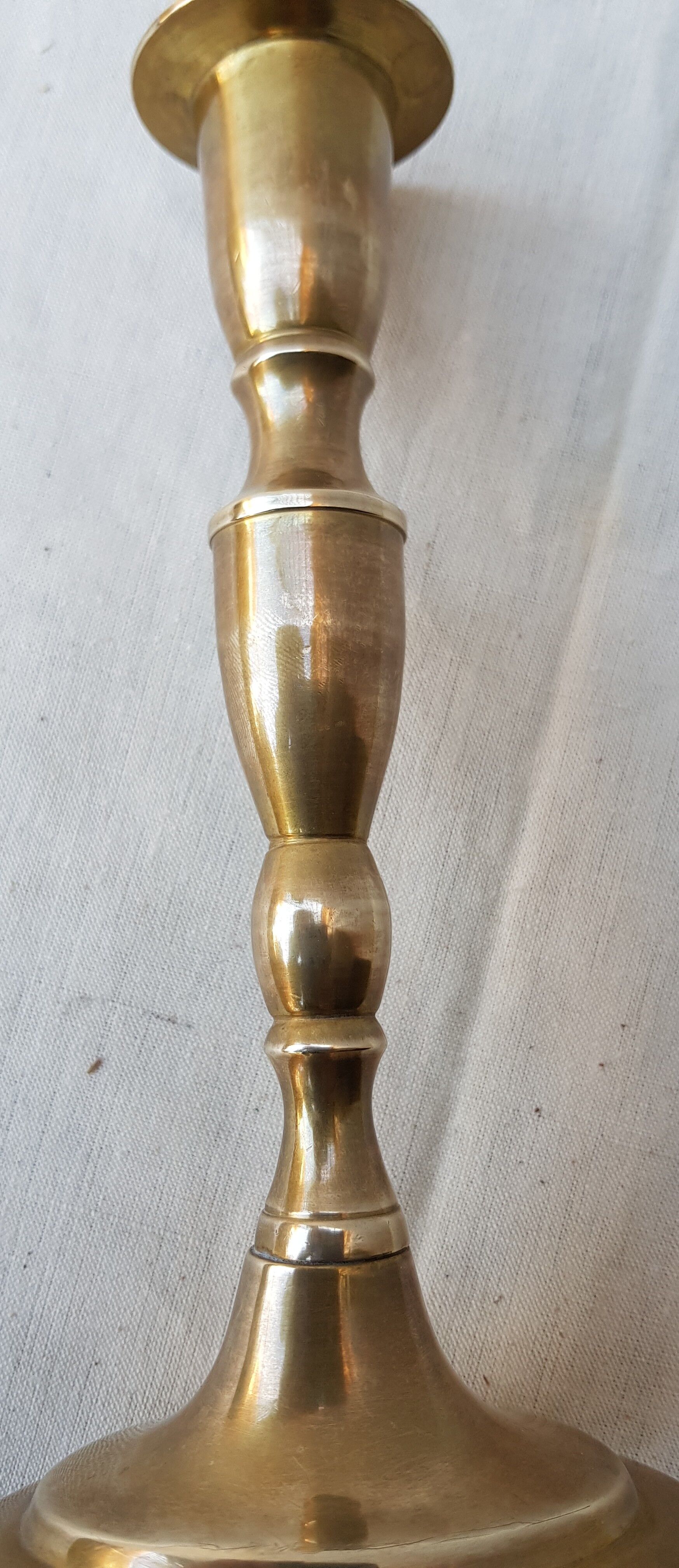 Brass candlestick