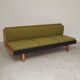 Green folding bench / Sofa  
Drevotvar Czechoslovakia 1960
