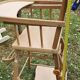 Vintage high chair for baby
