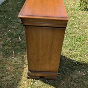 Wooden Louis Philippe style chest of drawers – 4 drawers