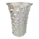 large vintage crystal vase flower decoration