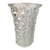 Vase vintage en cristal