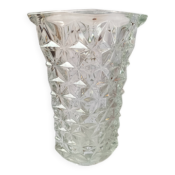 Vintage crystal vase