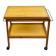 Scandinavian extendable solid wood side table folding 1980