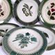 Antique plates from the Fenal Frères Pexonne factory.