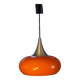 Doria 1970 opaline orange pendant light