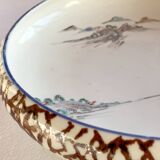 Rice dish with snowy landscape decoration 1830 Japan