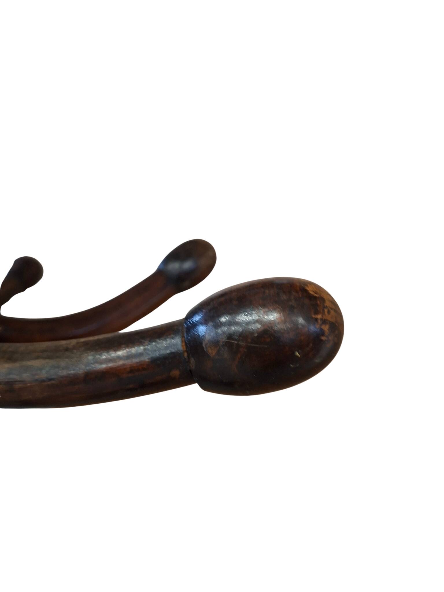 Elegante Appendiabiti a Colonna Stile Thonet