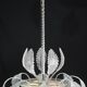 Art Deco Barovier e Toso Chandelier, Murano Glass, 1940s