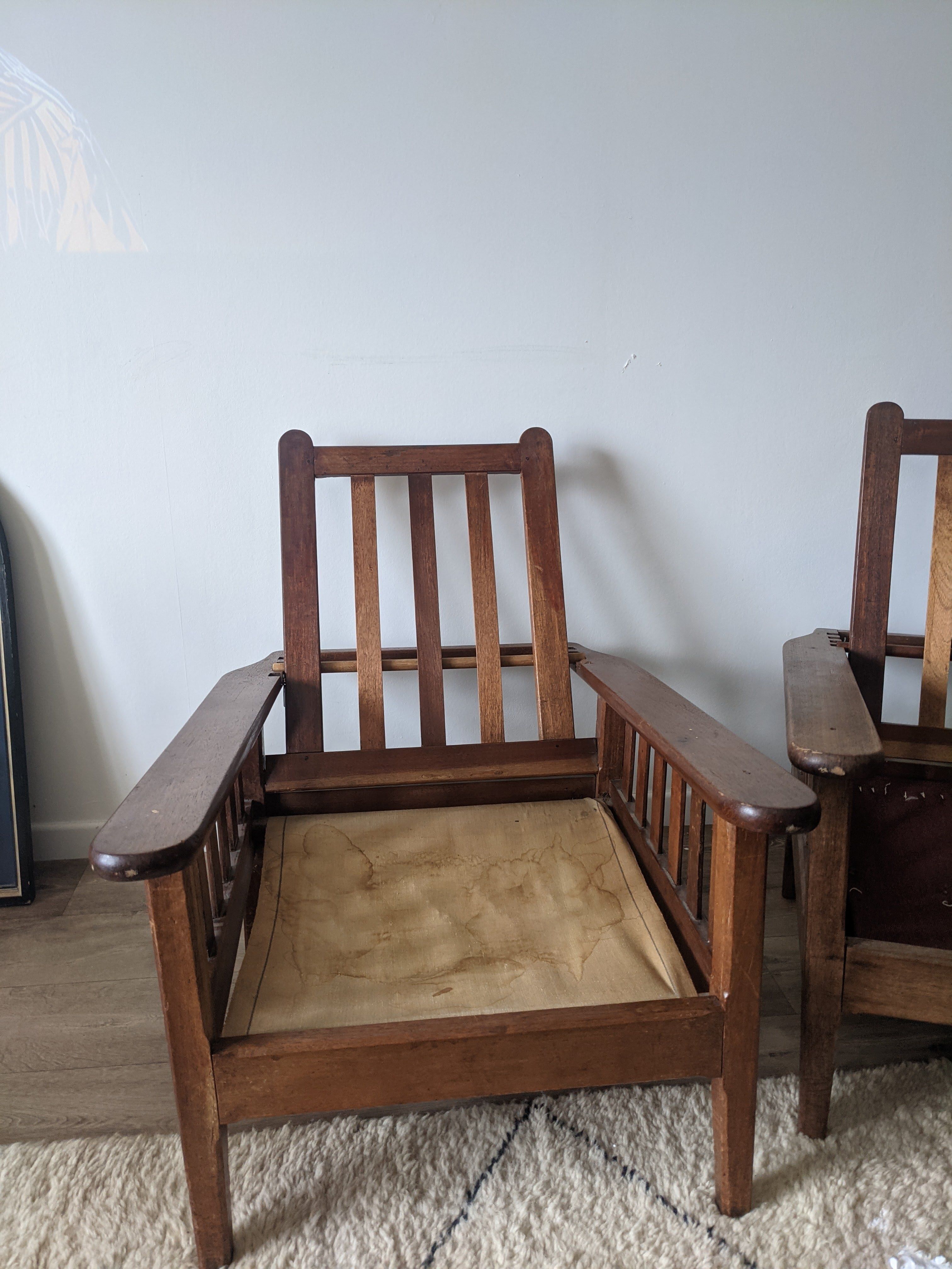 Two Morris chairs