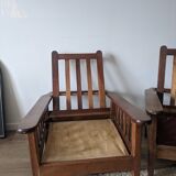 Two Morris chairs